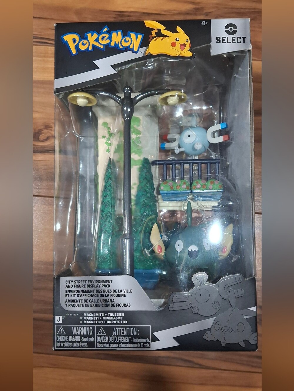 Pokemom SELECT city Street Environment Figure